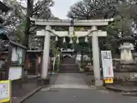 太子堂八幡神社の鳥居