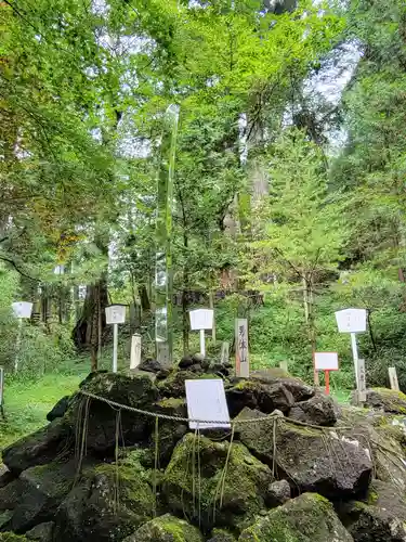 日光二荒山神社の庭園