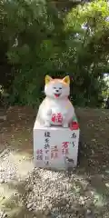 鹿角八坂神社の狛犬