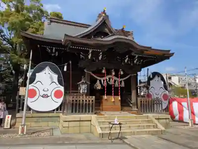 溝口神社の本殿・本堂