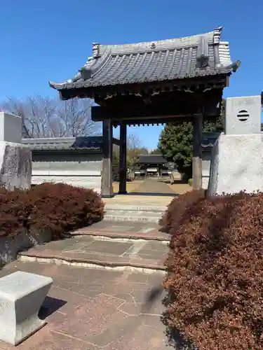 甘棠院の山門