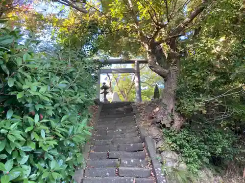 御嶽神社の鳥居