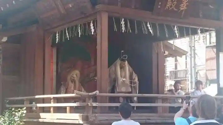 下谷神社の神楽