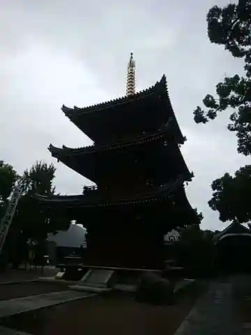 法楽寺の塔