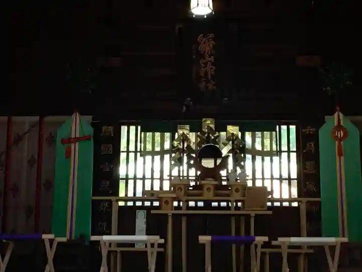 篠山神社の本殿・本堂