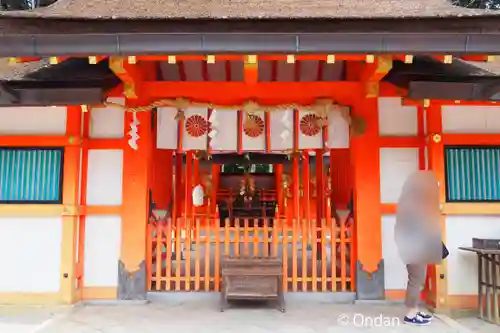 大原野神社の本殿・本堂