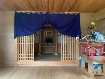 八幡神社の本殿・本堂