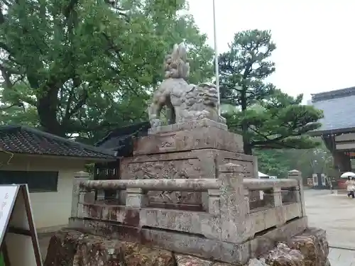 藤森神社の狛犬