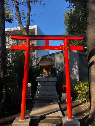 所澤神明社の鳥居