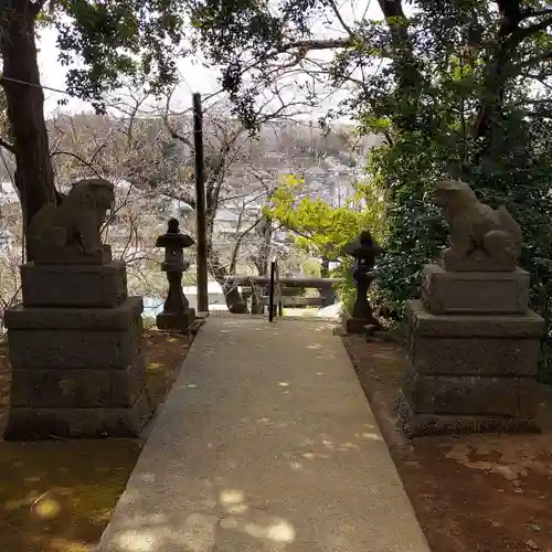 熊野神社の狛犬