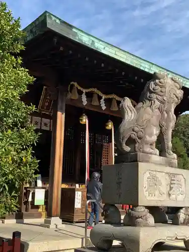 城山八幡宮の狛犬