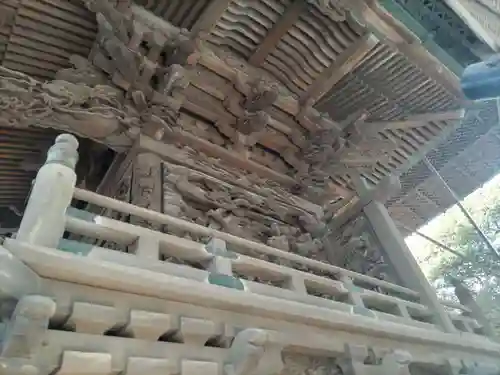 舎人氷川神社の芸術