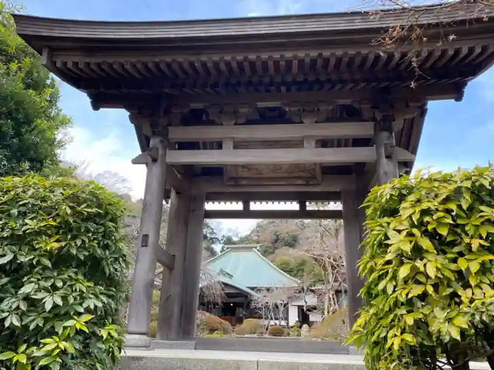 海蔵寺の山門・神門