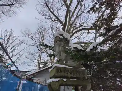 東神楽神社の狛犬