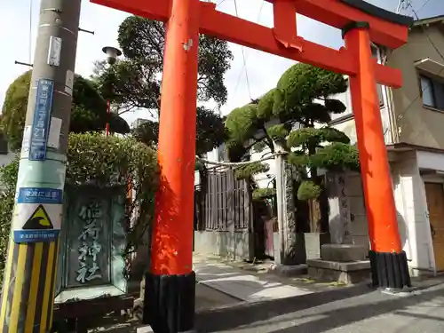 松尾稲荷神社の鳥居