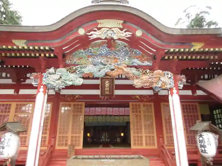 大前神社の本殿・本堂