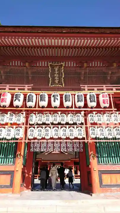 富士山本宮浅間大社の山門・神門