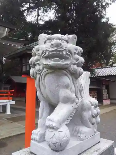 白岡八幡神社の狛犬