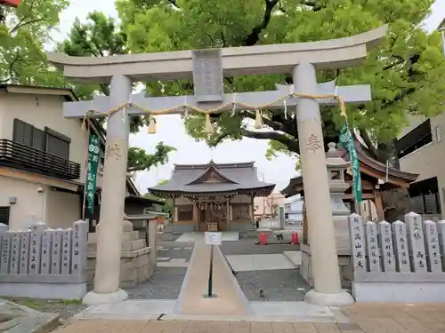 潮江素盞嗚神社の鳥居