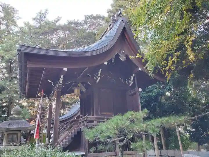 八幡神社の本殿・本堂