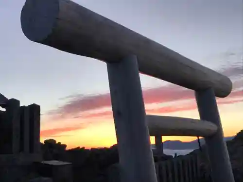 木曽駒ヶ嶽神社　奥社の鳥居