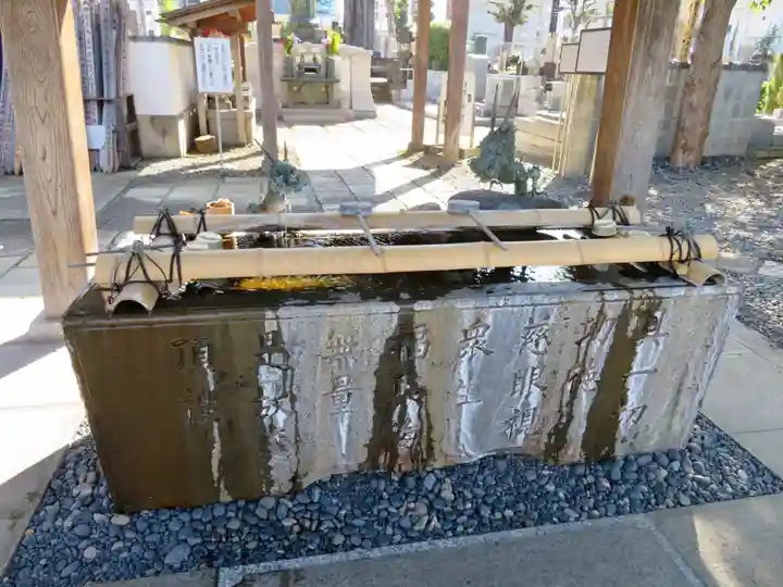 永平寺別院長谷寺の手水舎