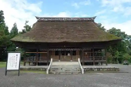 天津神社の本殿