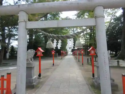 上野総社神社の鳥居