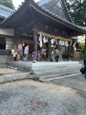 川田八幡神社の本殿・本堂
