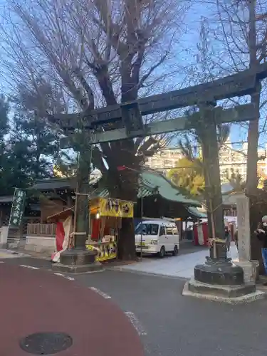 湯島天満宮の鳥居