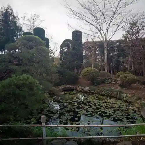 妙法寺(金色不動尊)の庭園