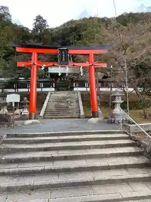 月読神社（松尾大社摂社）の鳥居