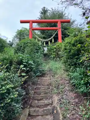 練貫愛宕神社の鳥居