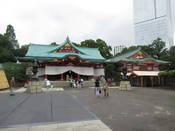 日枝神社の本殿・本堂