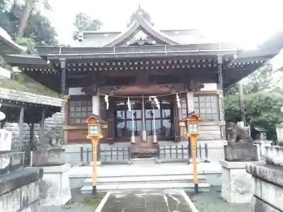 杉山社（仏向町）の本殿・本堂