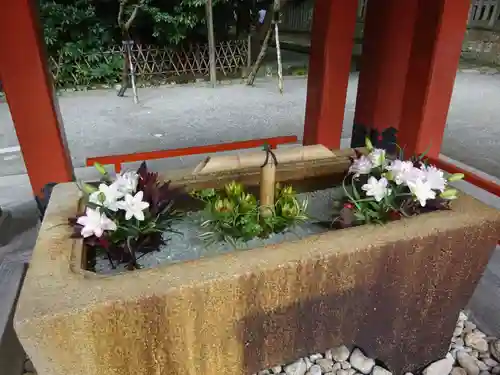 鶴岡八幡宮の手水舎