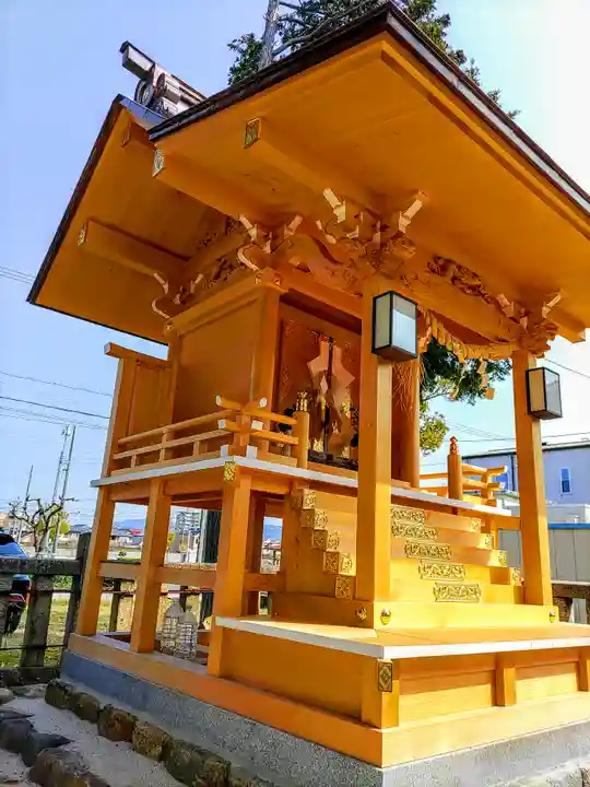 八王子社(気噴町)の本殿・本堂