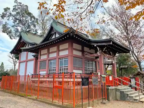 青渭神社の本殿・本堂