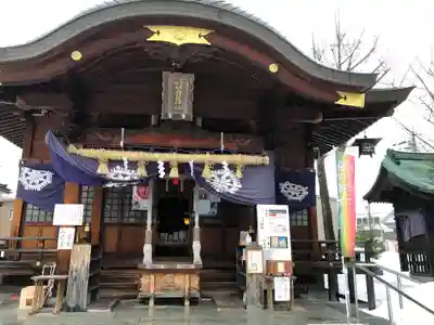 杉杜白髭神社の本殿・本堂