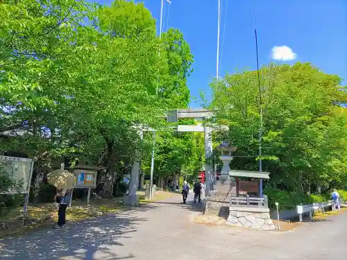 不乗森神社の鳥居