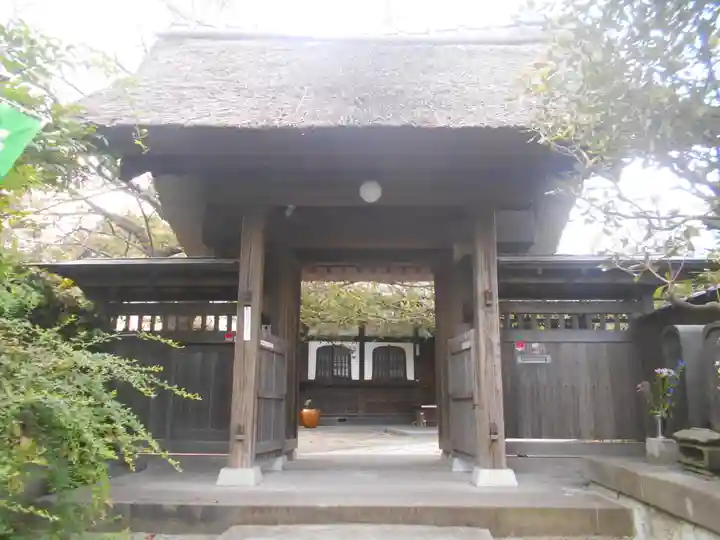 泥牛庵の山門・神門