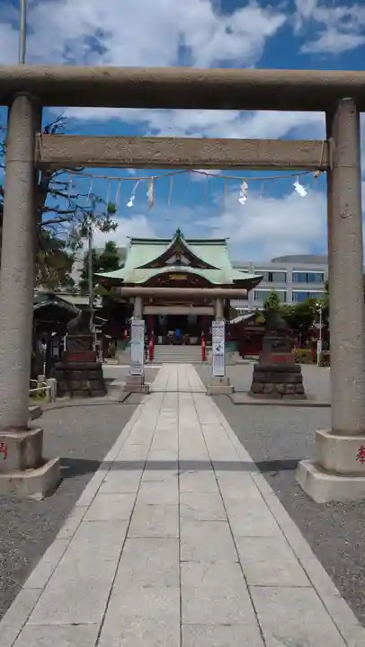 羽田神社の鳥居