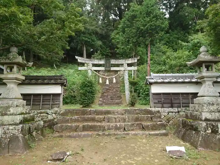 赤石神社の鳥居