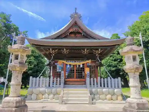 若栗神社八幡宮（島村）の本殿・本堂
