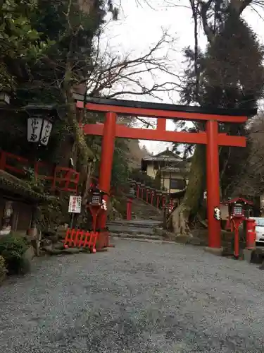 貴船神社の鳥居