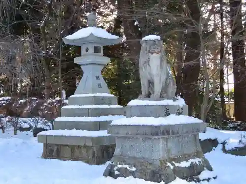 岩手護國神社の狛犬