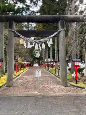 大館神明社の鳥居