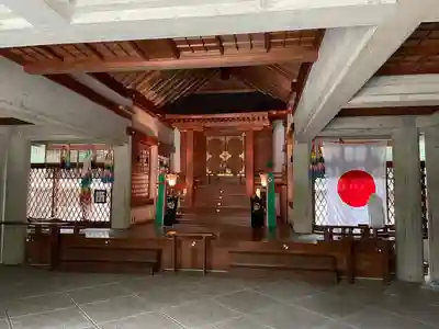 和歌山縣護國神社の本殿・本堂