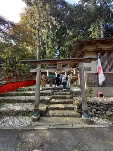 御髪神社の鳥居