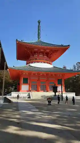 根本大塔　高野山金剛峯寺(和歌山県)